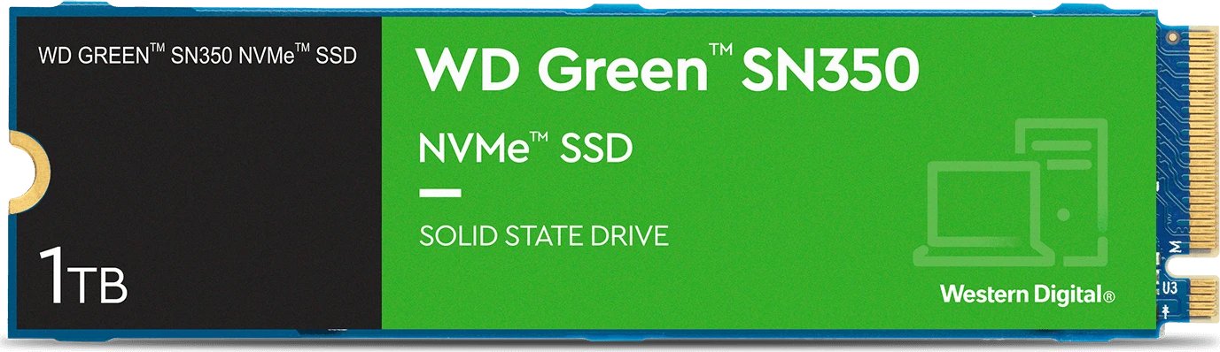 Western Digital WD Green SN350 NVMe SSD 1TB product image