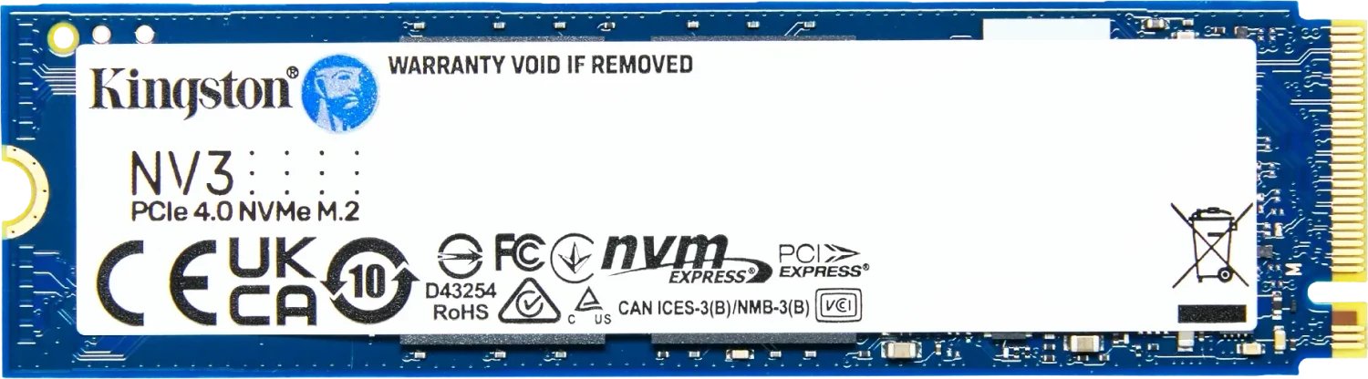 Kingston NV3 NVMe PCIe 4.0 SSD 4TB product image