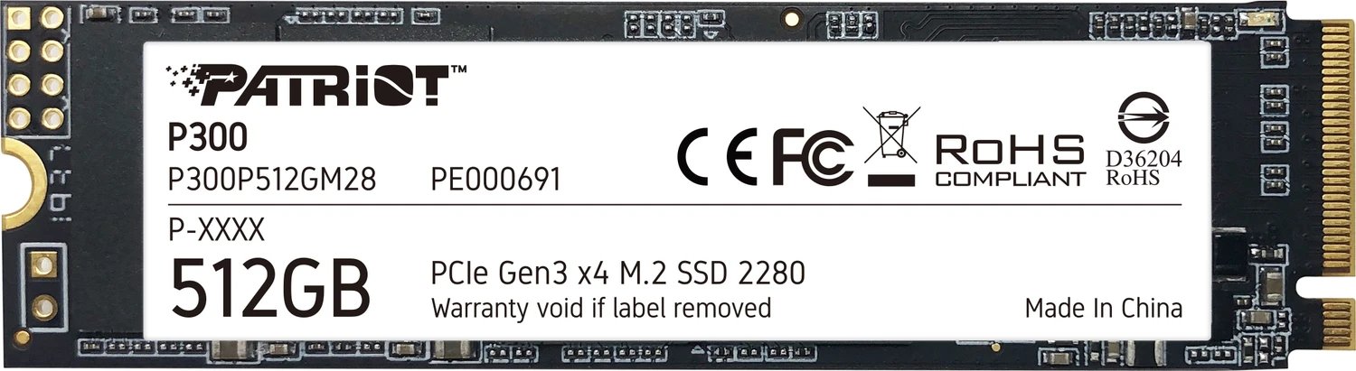 Patriot P300 512GB product image